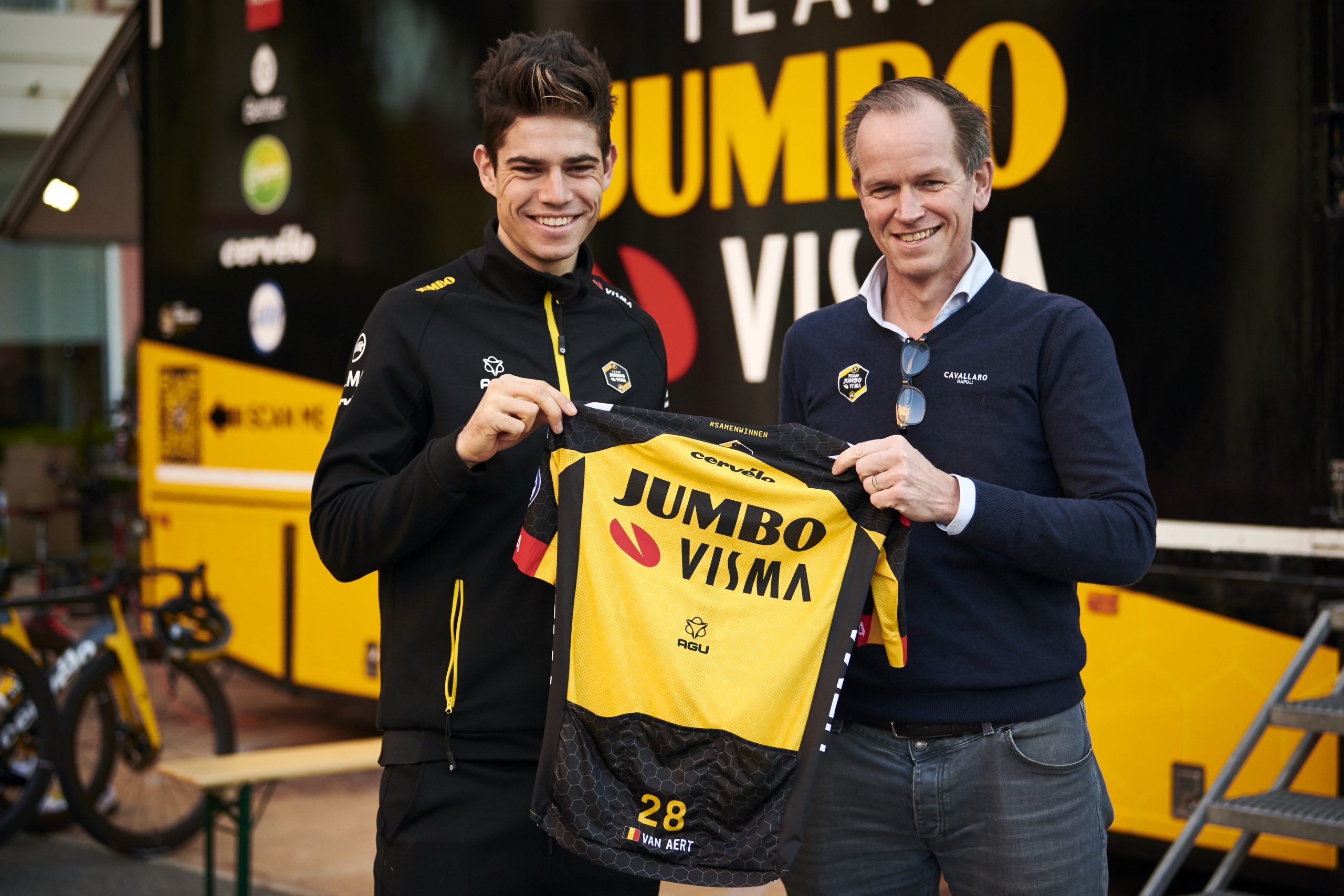 JumboVisma segura Wout van Aert até 2024 Camisola Amarela